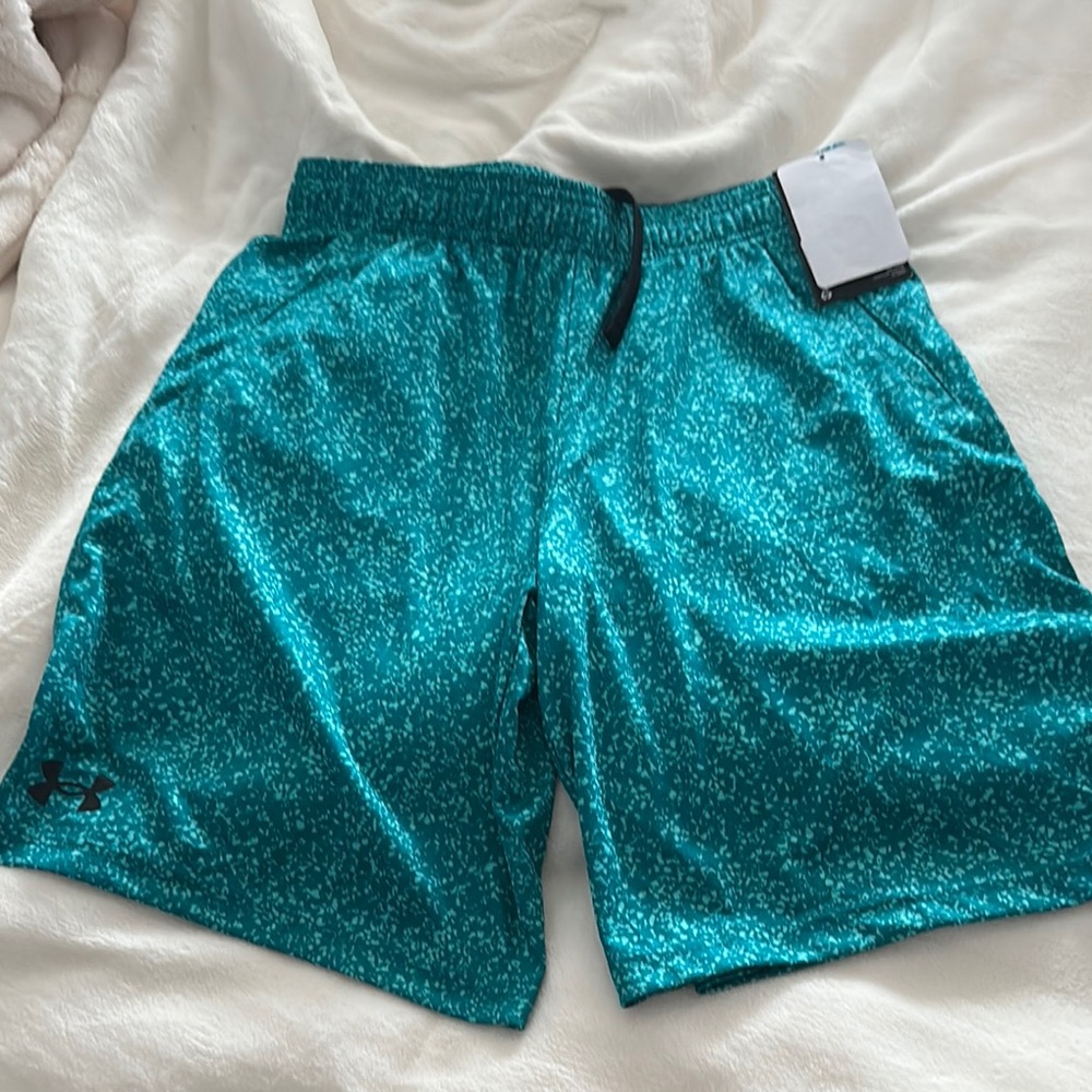 Under Armour Teal Athletic Shorts